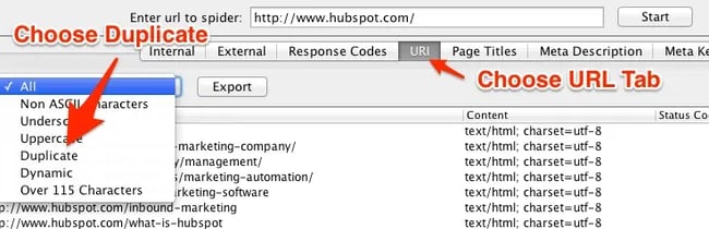duplicate content, metadescriptions